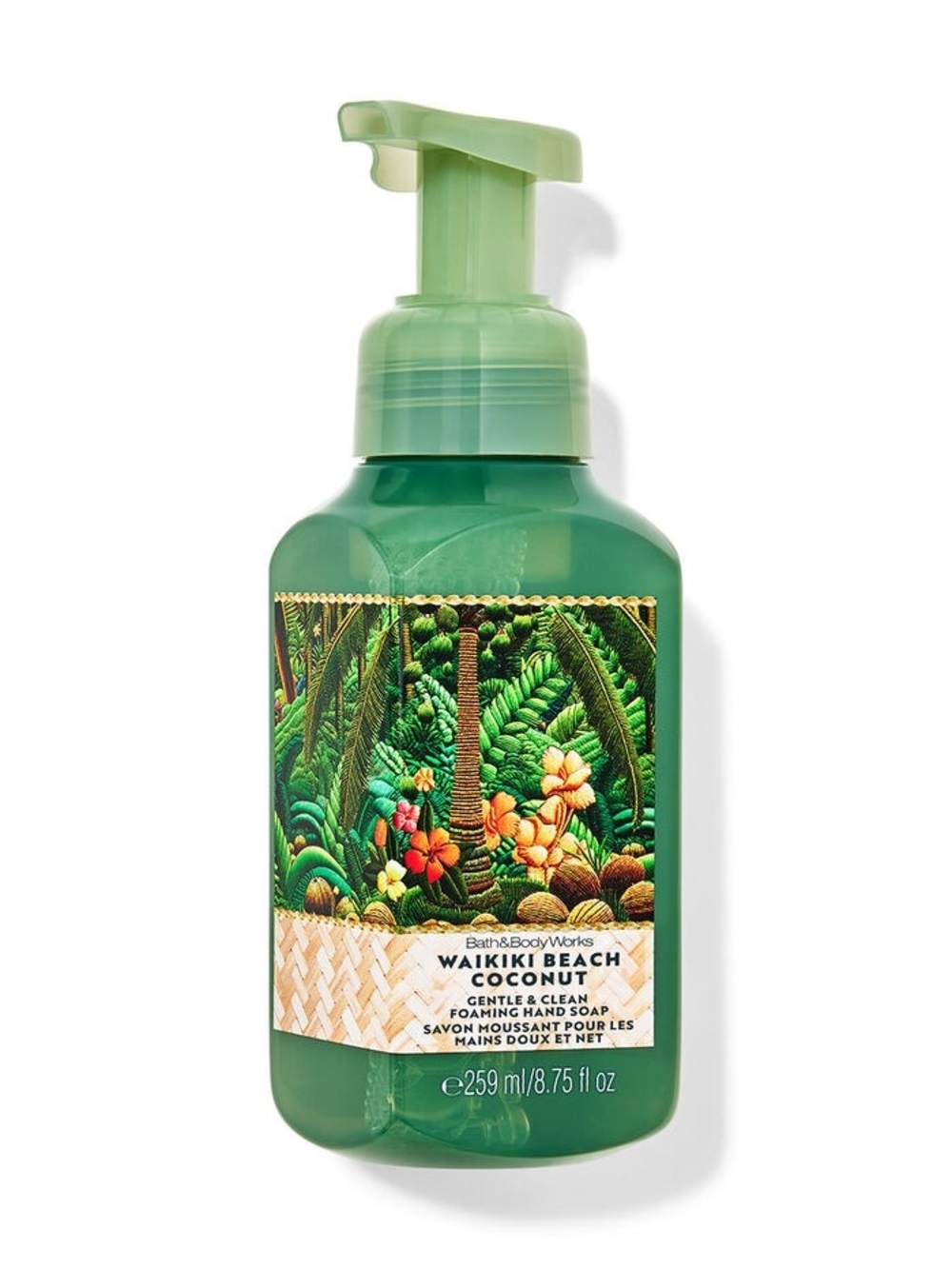 Bath & Body Works Waikiki Beach Coconut Foaming Hand Soap - Green